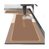 Morandi Style Square Kitchen Foot Pad Water Absorption Oil-absorbent Mat for Household Easy-to-make Soft Diatom Mud Floor Mat
