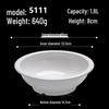 ZISIZ Anti-scald Melamine Soup Bowl