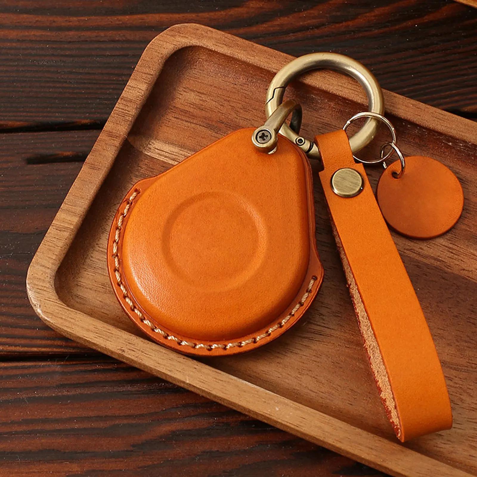 

Чохол-брелок з натуральної шкіри Handmate Smart Key Чохол-брелок для автомобільного ключа для Harley Davidson X48/883/1200/114 Street Glide Keychains