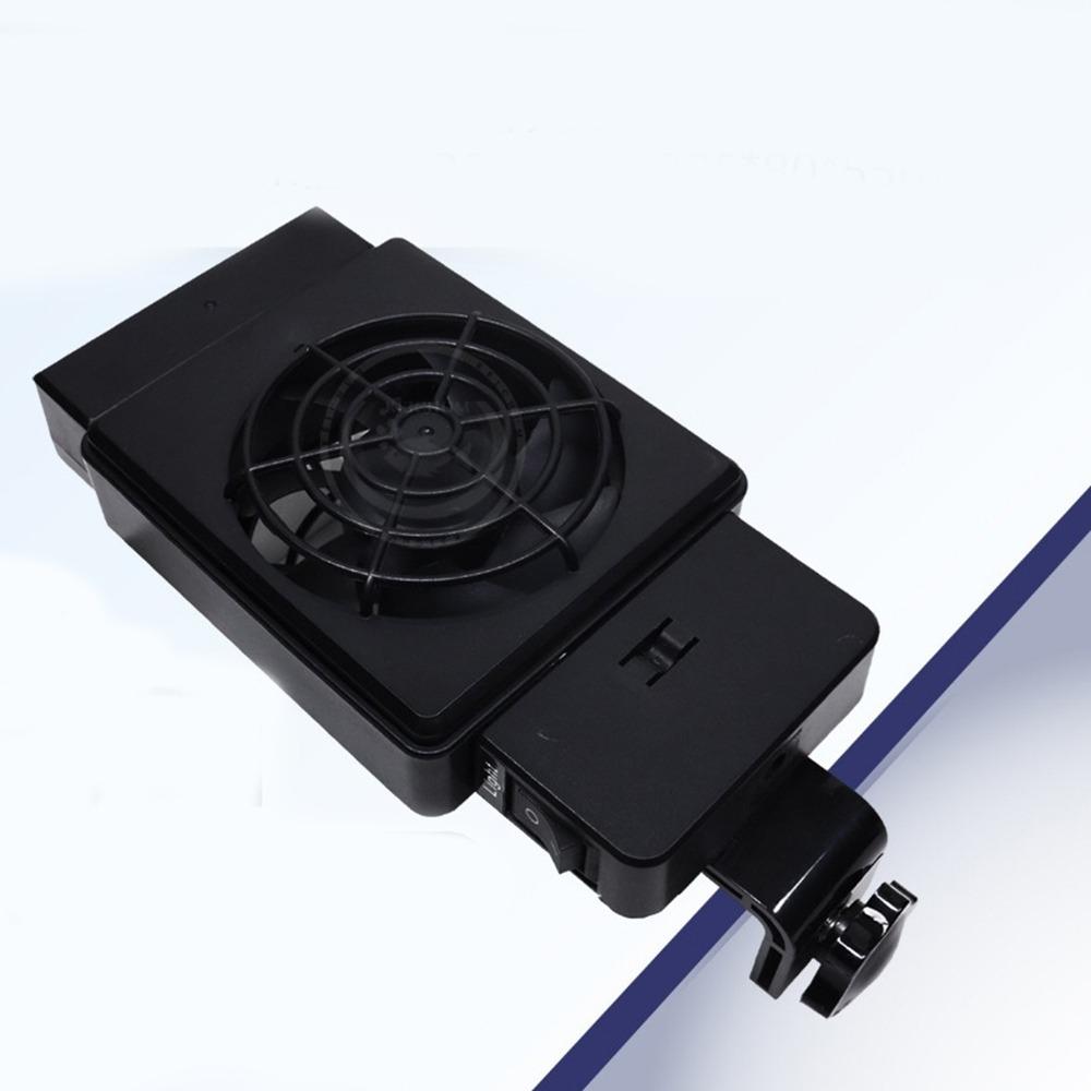 Wall Mounted Aquarium Wall Fan Adjustable Fish Tank Cooler 20 Mm Tank Thickness