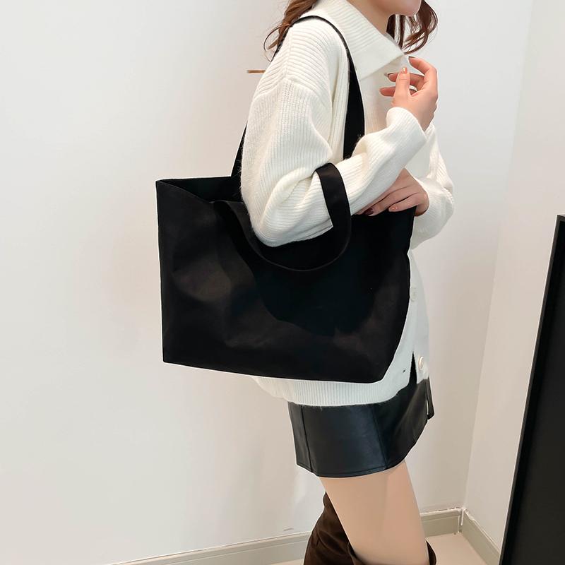 Yogodlns Матовая винтажная женская сумка Большая вместительная сумка через плечо — фото 10