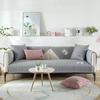 Sofa Cover Towel Vintage Pure Cotton Plaid Multifunctional Non-slip Couch Cover Universal for All Seasons L-shaped Sofa Cushion