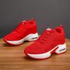 Women High Top Walking Shoes 9 Cm Wedges Sports Shoes Thick Sole Platform Fitness Sneakers Outdoor Ladies Running Jogging Shoe