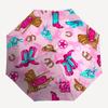 1pc Western Cowboy Theme Pattern Umbrella with Plastic Handle,Suitable for All Seasons UmbrellaPT516