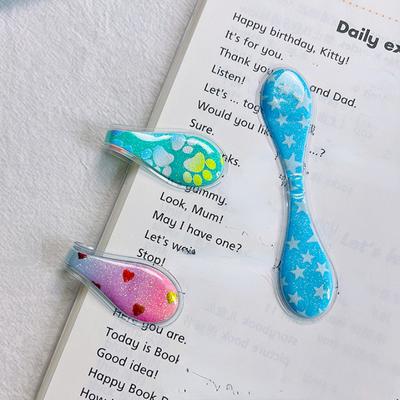 Magnet Bookmarks Foldable Bookmarks Strong Magnetism Bookmarks for Teachers Students Stationery Book Marker