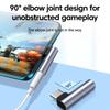 Headphone Audio Adapter Converter Type C To 3.5Mm Jack Elbow L-Type For Cellphone Android Huawei