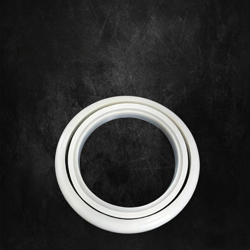 1Pc DN150 DN200 DN250 DN300 DN350 DN400 DN430 450 500 600 700 800 Sanitary Silicone Sealing RingGasket Washer for Barrel Jar Can