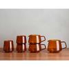 KINTO SEPIA Jug, 4 Cups, Amber, Microwave and Dishwasher Safe, with Graduations, 21749