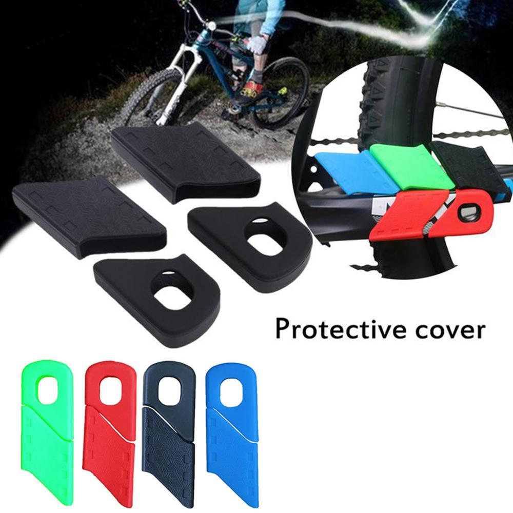 Cap Mountain Bike Road Bicycle Crank Arm Protector Crank Cover Protective Sleeve Crankset Protector