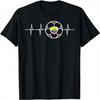 Herzschlag Ecuador Flagge Fußball Fan unisex Wounisex Kinder T-Shirt