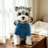 Solid Color Pet Top Cat Dog Winter Warm Basic Pullover Puppy Kitten Clothes Simple Cute Outfit