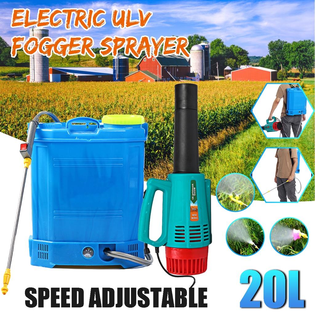 220V Electric Sprayer Intelligent Agricultural Pesticide Dispenser Garden Equipment Rechargeable Lead Acid Battery 20L