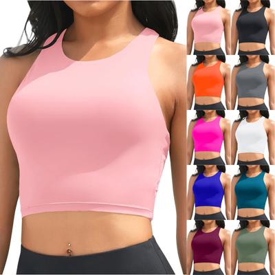 Women's U-neck   Casual Sports Backless Swimsuit Bra