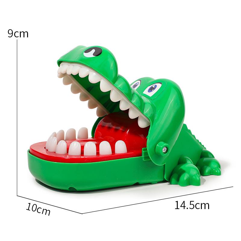 Children's Crocodile Bite Finger Toy - Parent-Child Tooth Extraction Game & Prank Prop