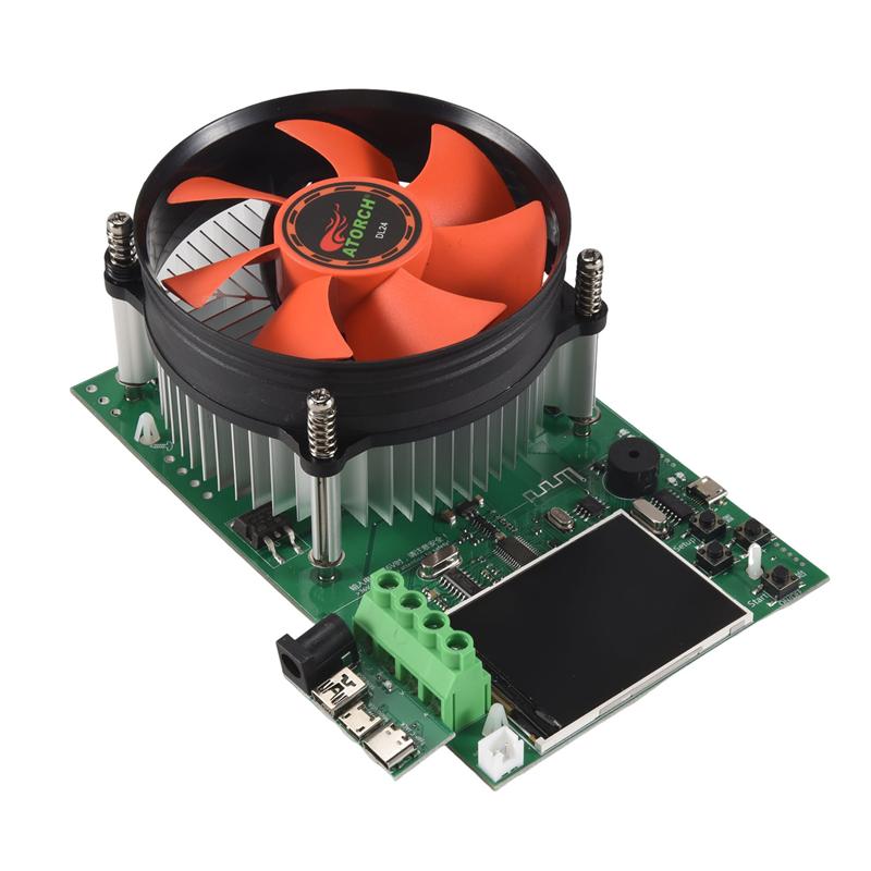 AD23-180W DC USB Tester APP Electronic Load Lithium Battery Capacity Monitor Discharge Charge Power Checker US Plug