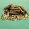 Large Thickened Brass Copper Five Emperors Coins: Kangxi, Jiaqing, Yongzheng, Shunzhi, Qianlong - Ancient Style Entrance Decor
