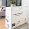 3D Cartoon Color Cat Princess Room DIY Wall Sticker Study Room Bedroom Wall Decoration Art Mural  Kids Room Decoration