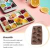2 Pieces Coffee Bean Ice Cube Mold Chocolate Silicone Handmade Jelly Cake Multifunction Dishwasher Mould Coffee