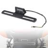 Motorcycle Rear License Plate Frame Motorbike Scooter Rear Light Mount Holder with LED Light Modification