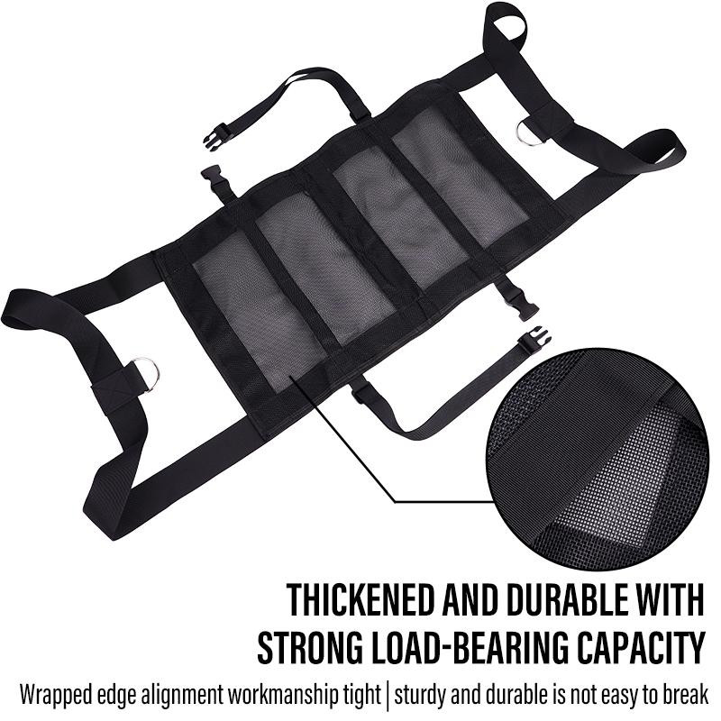 Small Animal Weighing Sling Calf Weighing Sling Black Durable Adjustable Strap Length for Weighing Calves Lambs Goats Baby