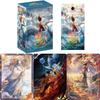 Echte Nezha Karten Teufelsjunge bezwingt den Drachenkönig Vergoldete Lichtschatten Spezialkarte Anime Film Sammelkarten Spielzeug