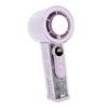 Portable Handheld   Fan Stepless Adjustment Digital Display Silent Small   Cooling Fan for Travel Beach Camping Home
