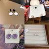 Geometric Alloy Stud Earrings For Women With Elegant Style For Daily Wear
