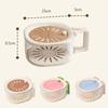 Large Drain Basket Cute Fruit Basket Telescopic Water Filter 2-In-1 Thickened Dehydration Washing Vegetable Basket With Lid