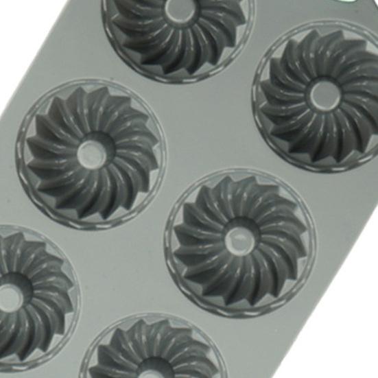 Molde de Silicona Navideño para Pastel Resistente al Calor Bandeja para Hornear para Galletas Tostadas Cubitos de Hielo Antiadherente Fácil Desmolde Molde para Postre