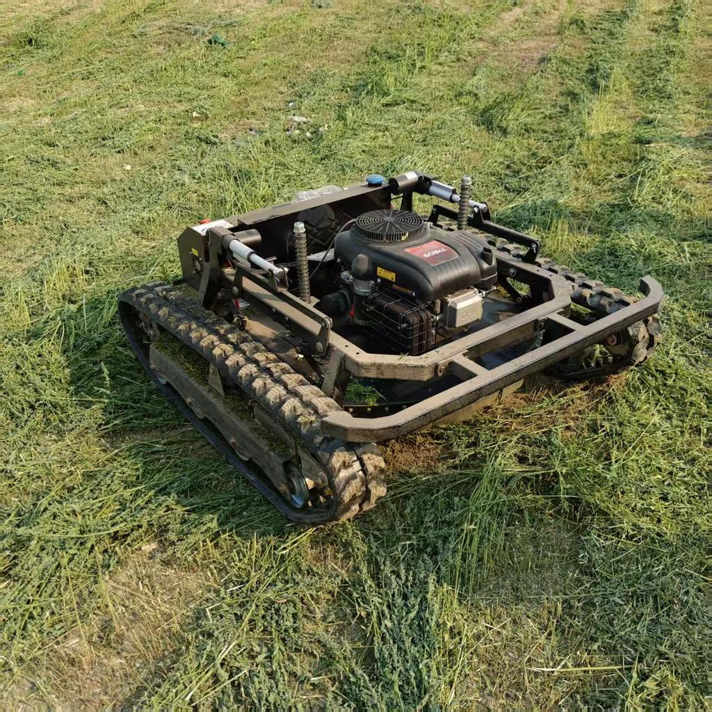 Remote Control Crawler Mower for Vietnam: Agricultural Lawn Mulching & Weeding Robot