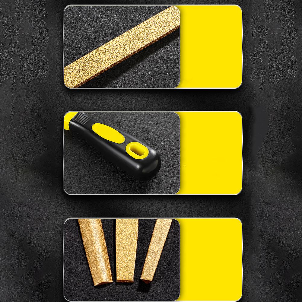 3pcs 6 Inches Brazing Emery Wood Rasp Set Double-Sided Files For DIY Woodworking Grinding Wood Rasp Set Hand Tools Files