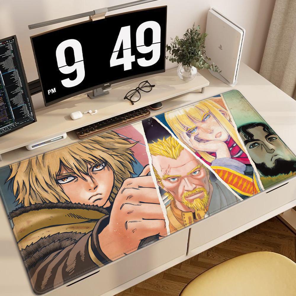 Vinland Saga Maus Mechanisch Gamer Tastatur Esports Computer Tastatur Pad Pad Heißverkauf Antirutsch Gummi Mauspads Beliebt