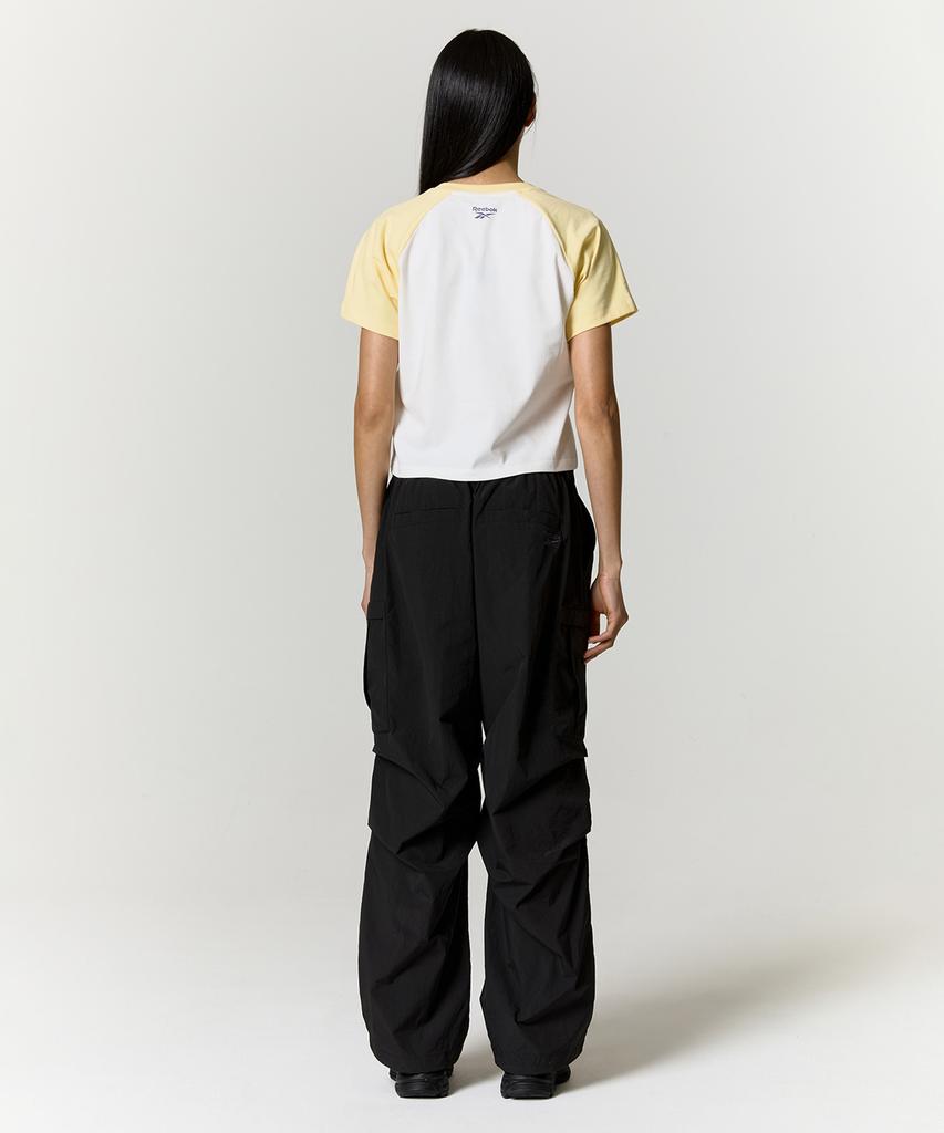 REEBOK Printed Raglan T-Shirt (W) - Butter