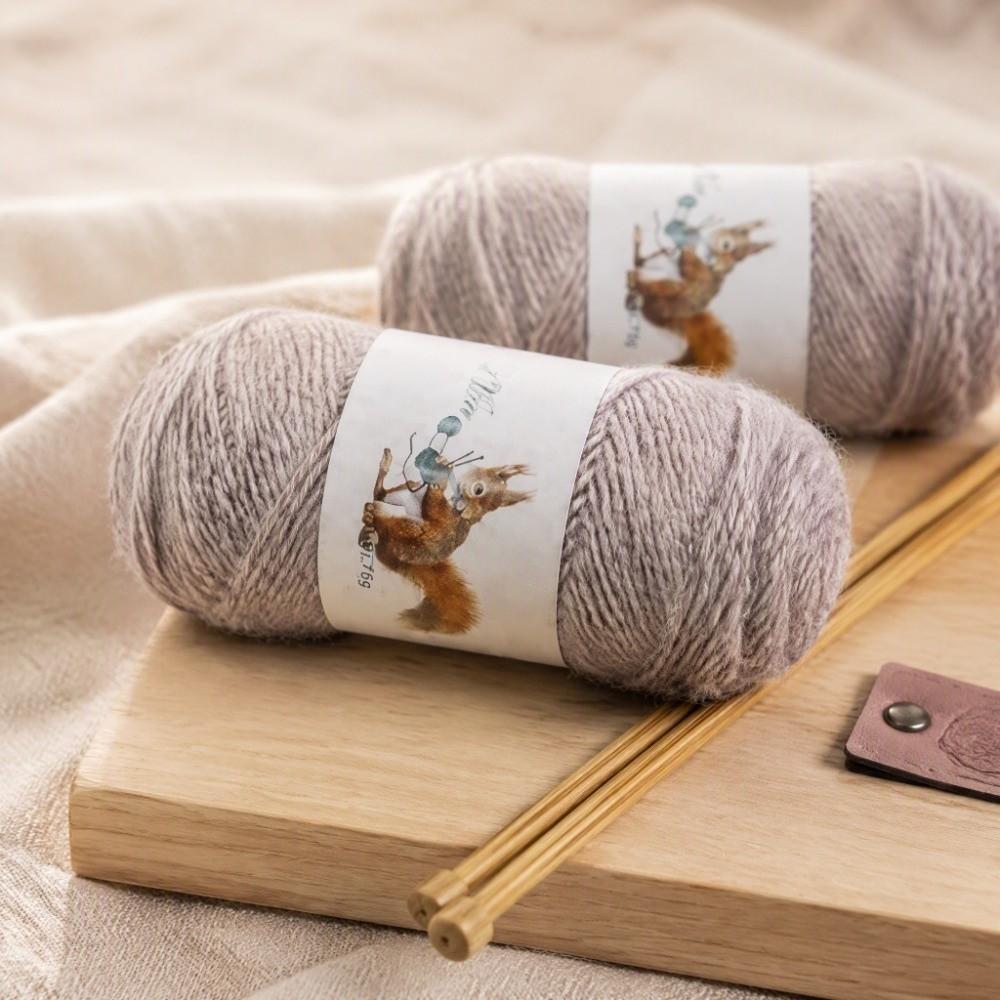 2pcs Simply Soft Crochet Yarn Medium Coarse Hand Knitting Yarn Fashion Cashmere Yarn For Glove