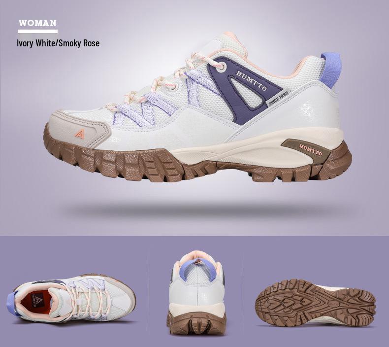 Hantu Women's Spring/Autumn Water-Repellent Non-Slip Lightweight Hiking Shoes