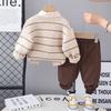 Kids Casual Long-Sleeve Set, Comfortable Daily Wear Outfits
