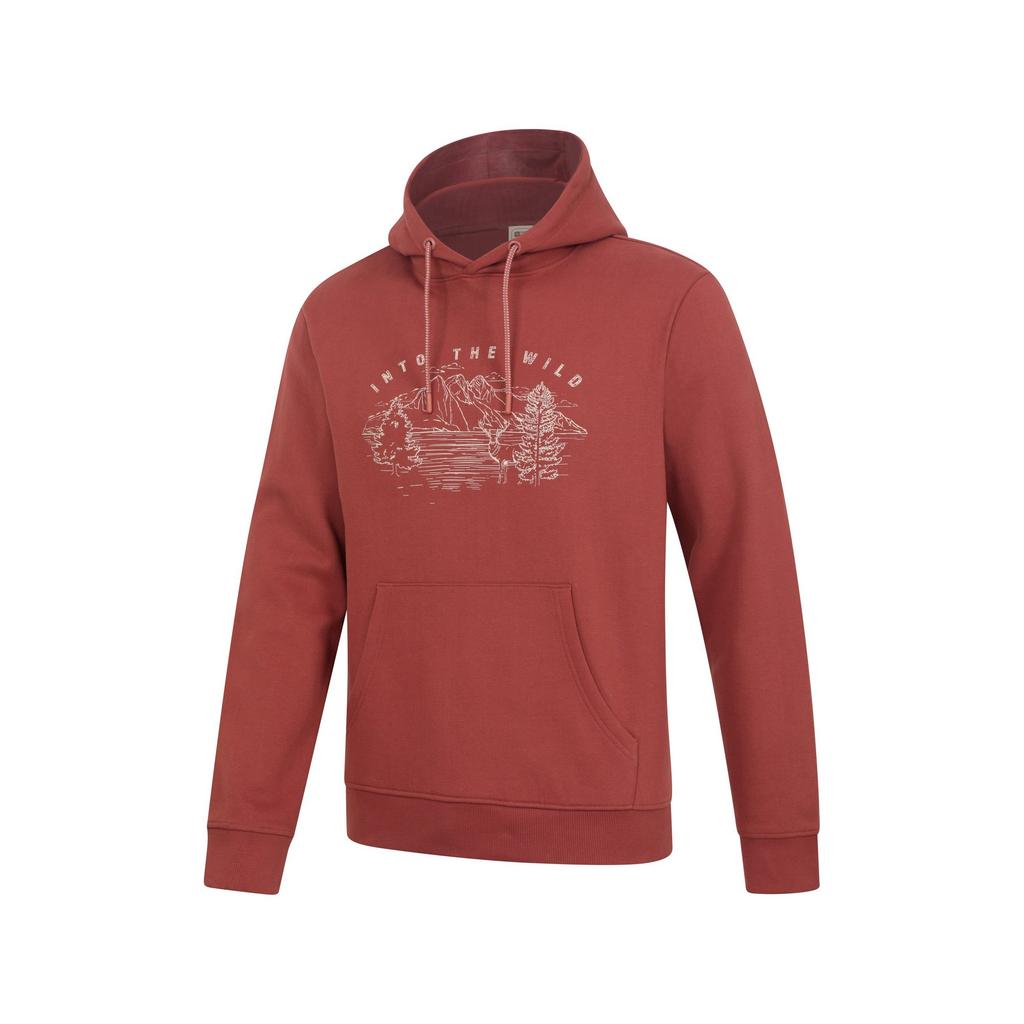 Mountain Warehouse Mens Into The Wild Hoodie