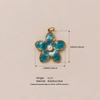 Pendentif Transfrontalier en Acier Inoxydable Or 18K: Série Personnalisée DIY pour Femmes