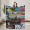 Extremoduro Spanish Hard Rock Band Blanket Robe Iniesta Soft Plush Throw Blanket For Outdoor Picnic Flannel Bedspread Bed Cover