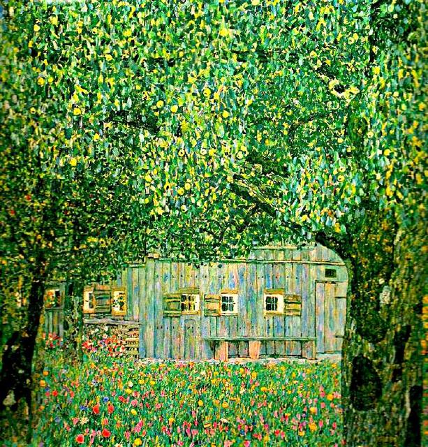Gustav Klimt Flower Garden Diamond Painting 2022 New Collection Courtyard Landscape Diamond Embroidery Full Cross Stitch Q368