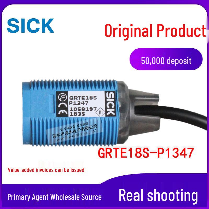 Original GRTE18S-P1347 M18 Round Photoelectric Sensor P1347