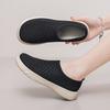 Fashion 2025 Summer New Women's Soft Bottom Breathable Fly Mesh Non-slip Sports Mom Shoes Flat Bottom Walking Women's Shoes
