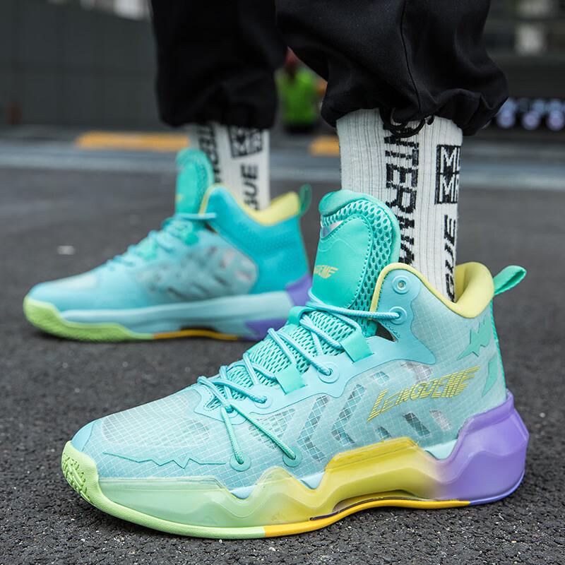 Outdoor-Laufschuhe 10 Zementboden-Basketballschuhe Sport 5. Generation Technologie blaue Sneaker stoßfest abriebfest actshoes