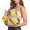 Sommer Strandtasche Handtasche Leicht Stickerei Ästhetisch Boho Umhängetasche mit Blumenquaste Handgehäkelt Gewebt Crossbody-Tasche