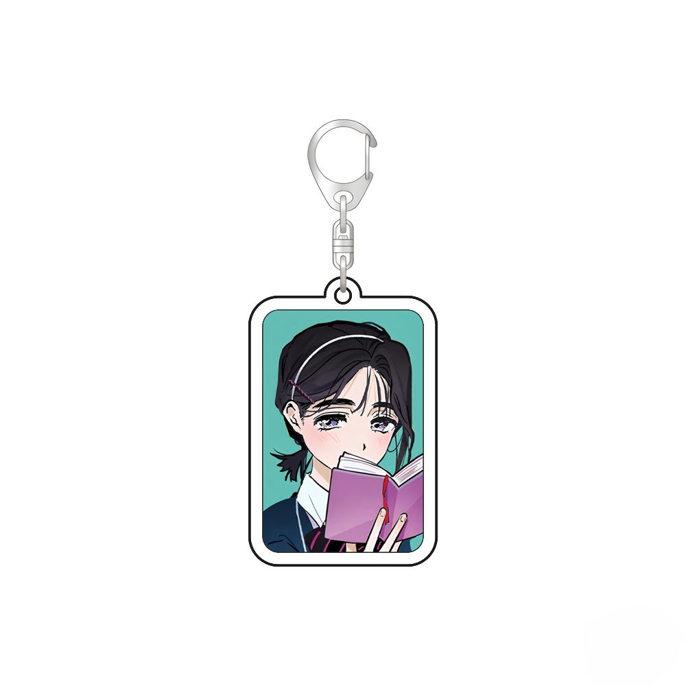 Acrylic Key Chain For Anime Popular Alien Stage Chibis Accessories Bag Luka Ivan Till Mizi Hyuna Sua Keyrings Jewelry Fans Gifts