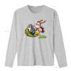 Wild Thornberrys Eliza Darwin Donny On Leaf Cartoon Print T Shirt for S 2Xl Royal Blue Vintage Washed Graphic Stylish Unisex