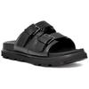 UGG Capitola Fashion Simple Slide Sandals Men Footwear Black 1153102-BLACK