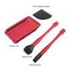 4 Pieces Woodworking Arts Crafts and Glue Spreader Applicator Set 1 Tray 1 Comb for Wodworking Arts Crafts Around The