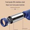 Rechargeable Stainless Steel Wireless 5-Head Handheld Pasta Maker for Home Use