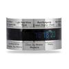 Wine Thermometer Stainless Steel Wine Temperature Bracelet Steel Ring for W/ Scr